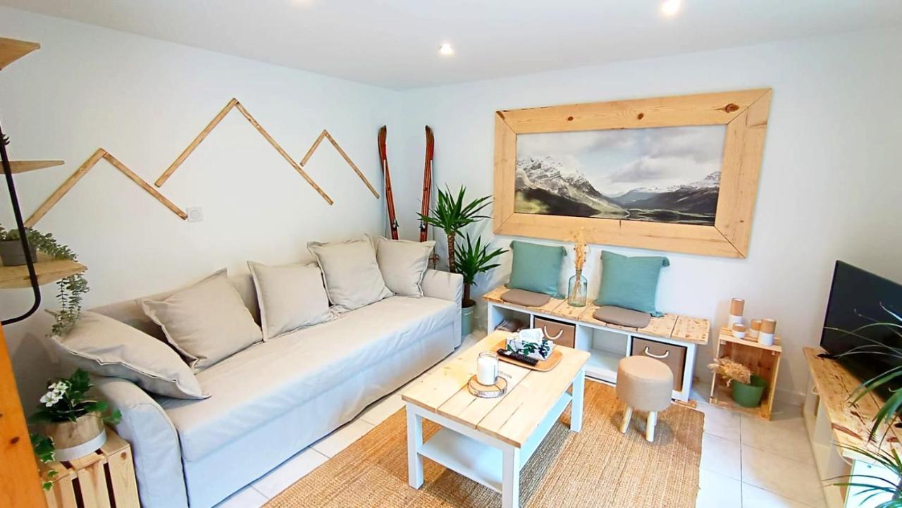 Refuge Des Myosotis - Proche Chambery - Jardin - Calme - Cosy Daire Barberaz Dış mekan fotoğraf