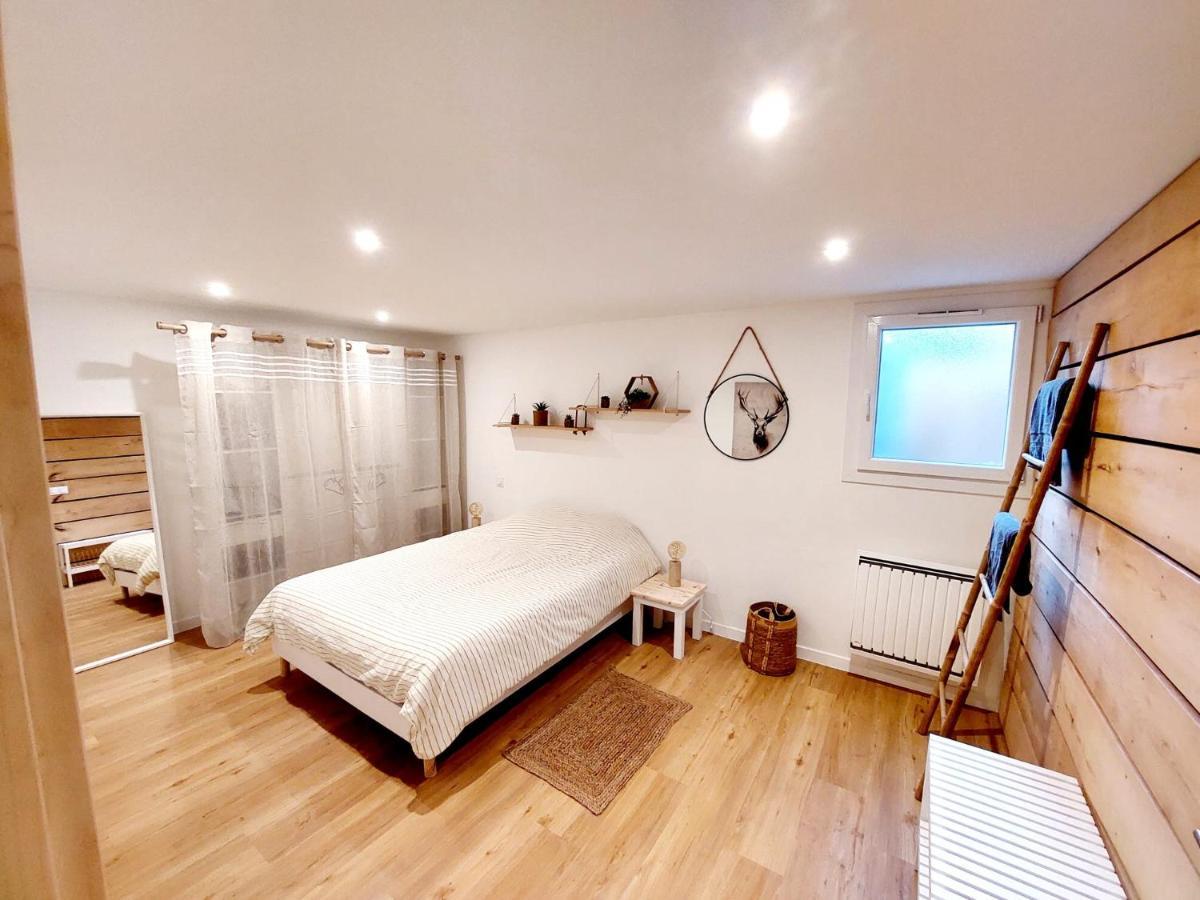 Refuge Des Myosotis - Proche Chambery - Jardin - Calme - Cosy Daire Barberaz Dış mekan fotoğraf